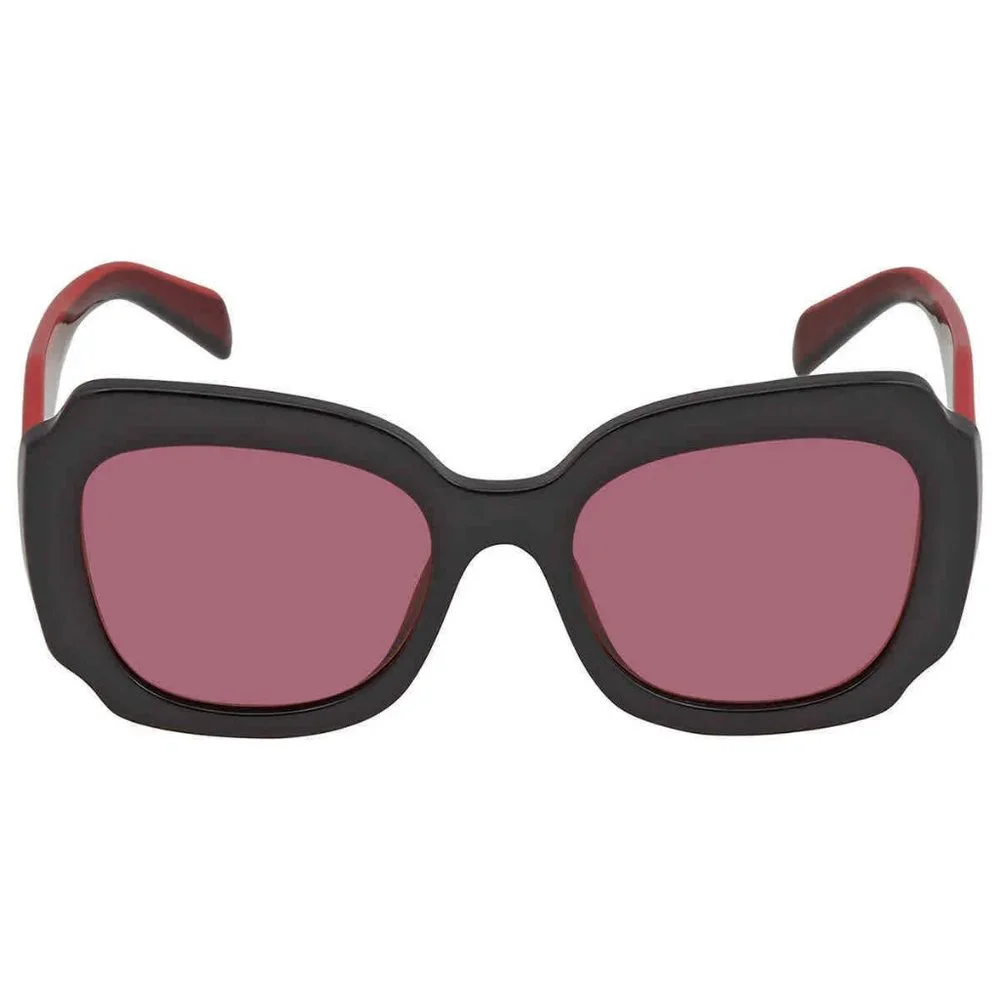 Sale! Ladies Prada Mirrored Red Sunglasses - Picture 2 of 3